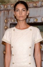 LILY ALDRIDGE at Chanel Dinner Celebrating no. 5 the Film in New York