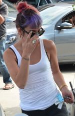 LILY ALLEN at a Gas Station in Brentwood