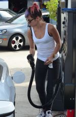 LILY ALLEN at a Gas Station in Brentwood