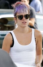 LILY ALLEN at a Gas Station in Brentwood