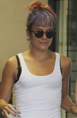 LILY ALLEN at a Gas Station in Brentwood