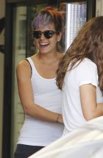 LILY ALLEN at a Gas Station in Brentwood
