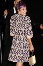 LILY ALLEN at Chanel Dinner Celebrating no. 5 the Film in New York