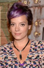 LILY ALLEN at Chanel Dinner Celebrating no. 5 the Film in New York