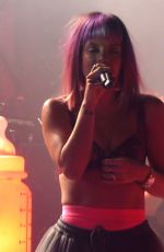 LILY ALLEN Prforms at the Hollywood Palladium in Los Angeles