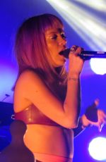 LILY ALLEN Prforms at the Hollywood Palladium in Los Angeles