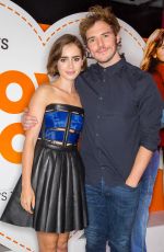 LILY COLLINS at Love Rosie Meet and Greet in London