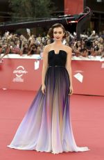 LILY COLLINS at Love Rosie Premiere at Rome Film Festival