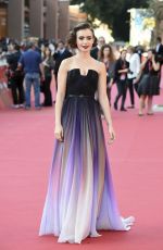 LILY COLLINS at Love Rosie Premiere at Rome Film Festival
