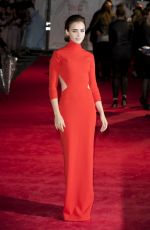 LILY COLLINS at Love Rosie Premiere in London