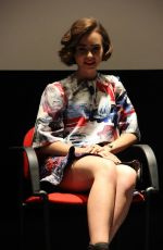 LILY COLLINS at Love Rosie Press Conference in Rome