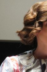 LILY COLLINS at Love Rosie Press Conference in Rome