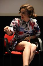 LILY COLLINS at Love Rosie Press Conference in Rome