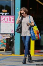 LILY COLLINS Out and About in Los Angeles 2410