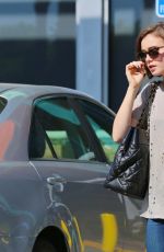 LILY COLLINS Out and About in Los Angeles 2410