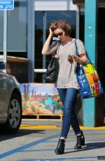 LILY COLLINS Out and About in Los Angeles 2410