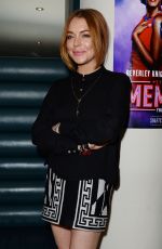 LINDSAY LOHAN at Memphis Press Night in London