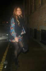 LINDSAY LOHAN Leaves Chiltern Firehouse in London 1510