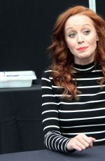 LINDY BOOTH at The Librarians Press Conference at Comic-con in New York