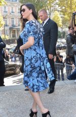 LIV TYLER at Miu Miu Fashion Show in Paris