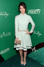 LIZZY CAPLAN at 2014 Variety Power of Women in Beverly Hills