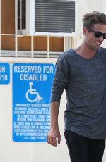 LUCY HALE and Adam Pitts Out and About in Los Angeles