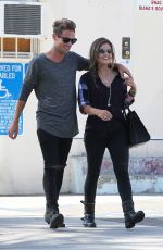 LUCY HALE and Adam Pitts Out and About in Los Angeles