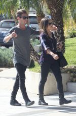 LUCY HALE and Adam Pitts Out and About in Los Angeles