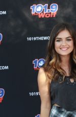 LUCY HALE at 2014 Wolf Fest in Sacrament