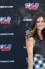 LUCY HALE at 2014 Wolf Fest in Sacrament