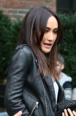MAGGIE Q Leaves the Bowery Hotel in New York