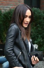MAGGIE Q Leaves the Bowery Hotel in New York
