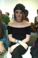 MAISIE WILLIAMS at London College of Fashion VIP Catwalk Show