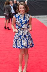 MAISIE WILLIAMS at The Falong Premiere in London