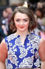 MAISIE WILLIAMS at The Falong Premiere in London