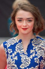 MAISIE WILLIAMS at The Falong Premiere in London