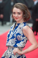 MAISIE WILLIAMS at The Falong Premiere in London