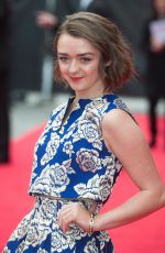 MAISIE WILLIAMS at The Falong Premiere in London