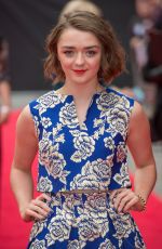 MAISIE WILLIAMS at The Falong Premiere in London