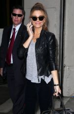 MARIA MENOUNOS Leaves Her Hotel in New York 1610