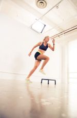 MARIA SHARAPOVA at a Nike Photoshoot