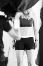 MARIA SHARAPOVA at a Nike Photoshoot