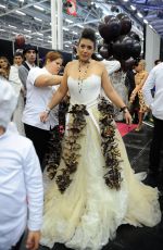 MARION BARTOLI at 20eme Salon du Chocolat in Paris