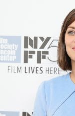 MARION COTTILARD at Two Days, One Night Premiere at NYFF