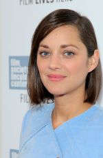 MARION COTTILARD at Two Days, One Night Premiere at NYFF