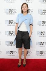 MARION COTTILARD at Two Days, One Night Premiere at NYFF