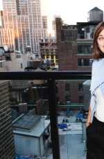 MARION COTTILARD at Two Days, One Night Premiere at Spyglass Rooftop in New York
