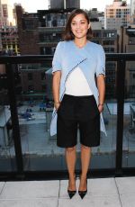 MARION COTTILARD at Two Days, One Night Premiere at Spyglass Rooftop in New York