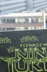 MEGAN FOX at Teenage Mutant Ninja Turtles Photocall in Berlin
