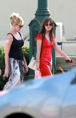 MELANIE GRIFFITH and DAKOTA JOHNSON Out and About in Los Angeles